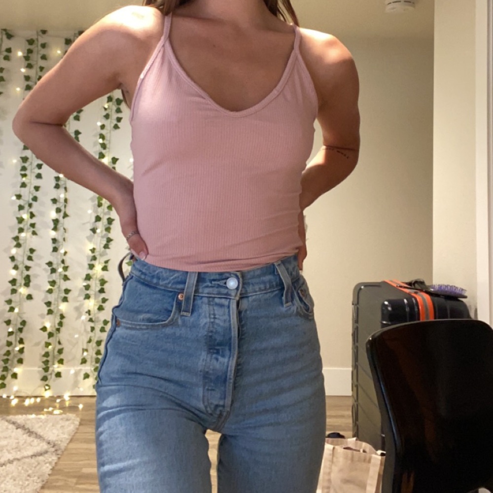 Lulus pink bodysuit